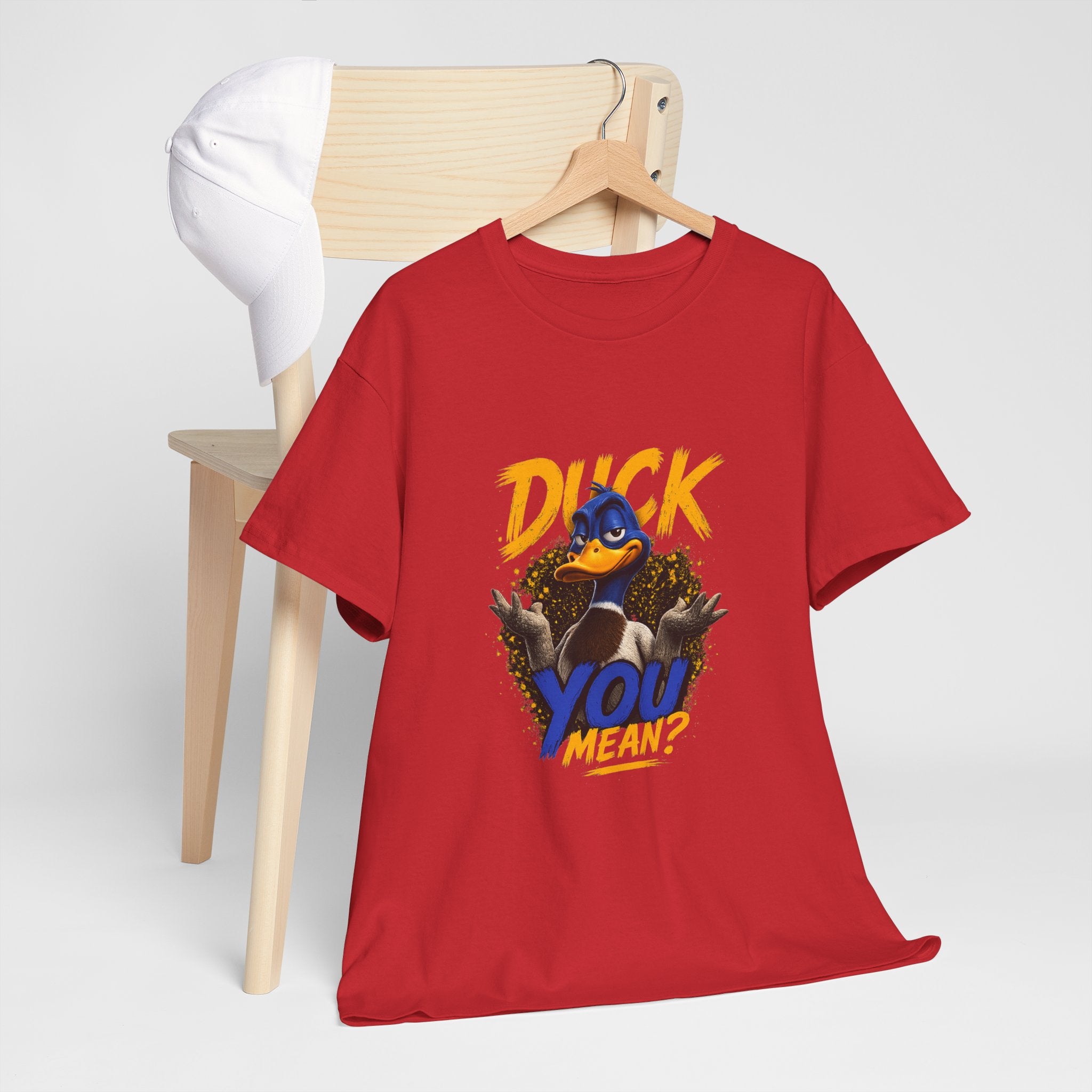 Duck You Mean Funny Duck Graphic T-Shirt