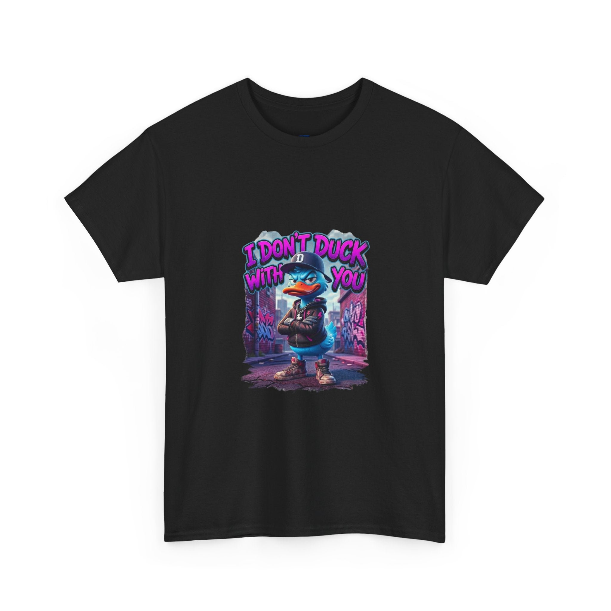 I Don't Duck With You duck character T-Shirt | streetwear graphic tee