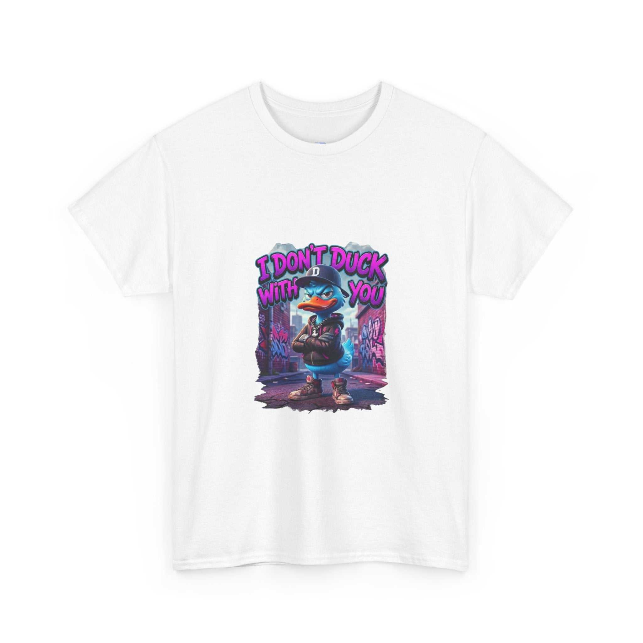 I Don't Duck With You duck character T-Shirt | streetwear graphic tee
