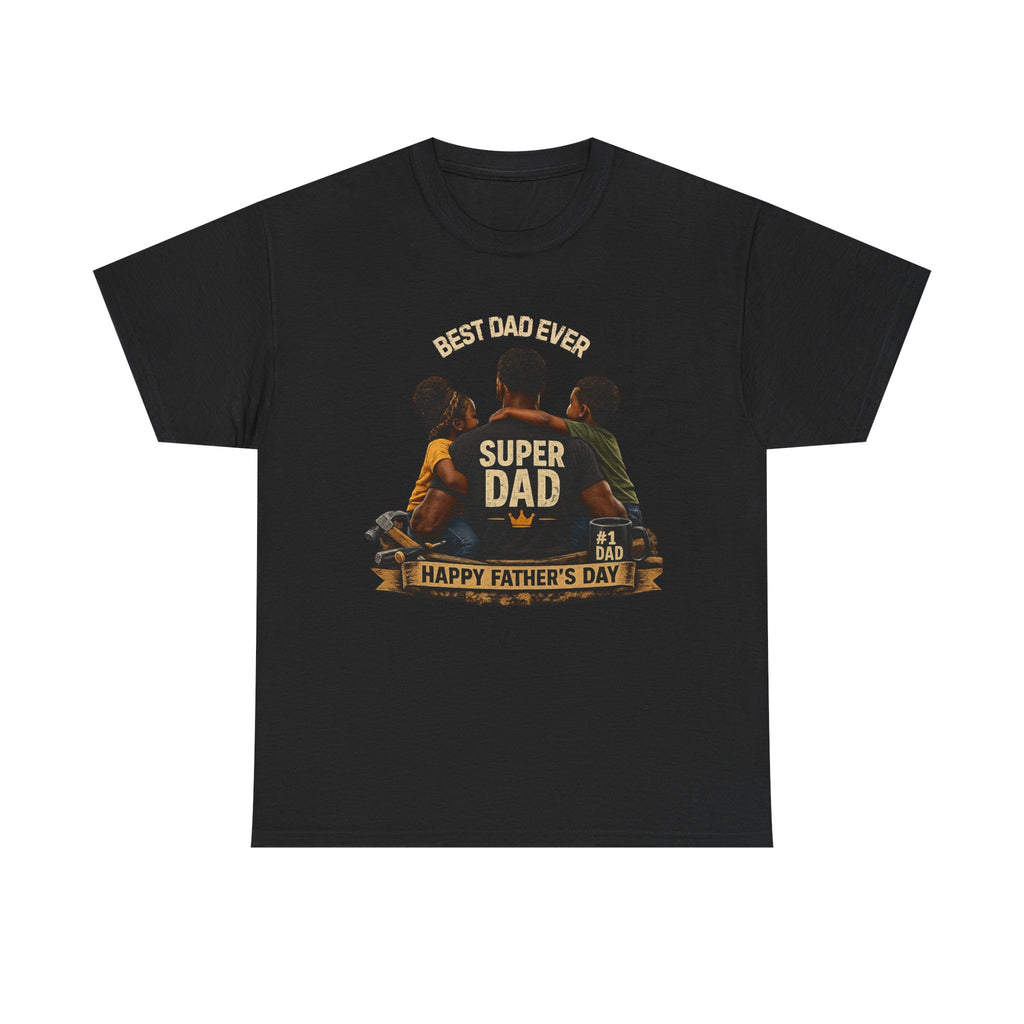 Super Dad T-Shirt — Best Dad Ever "Happy Father’s Day" Graphic Tee