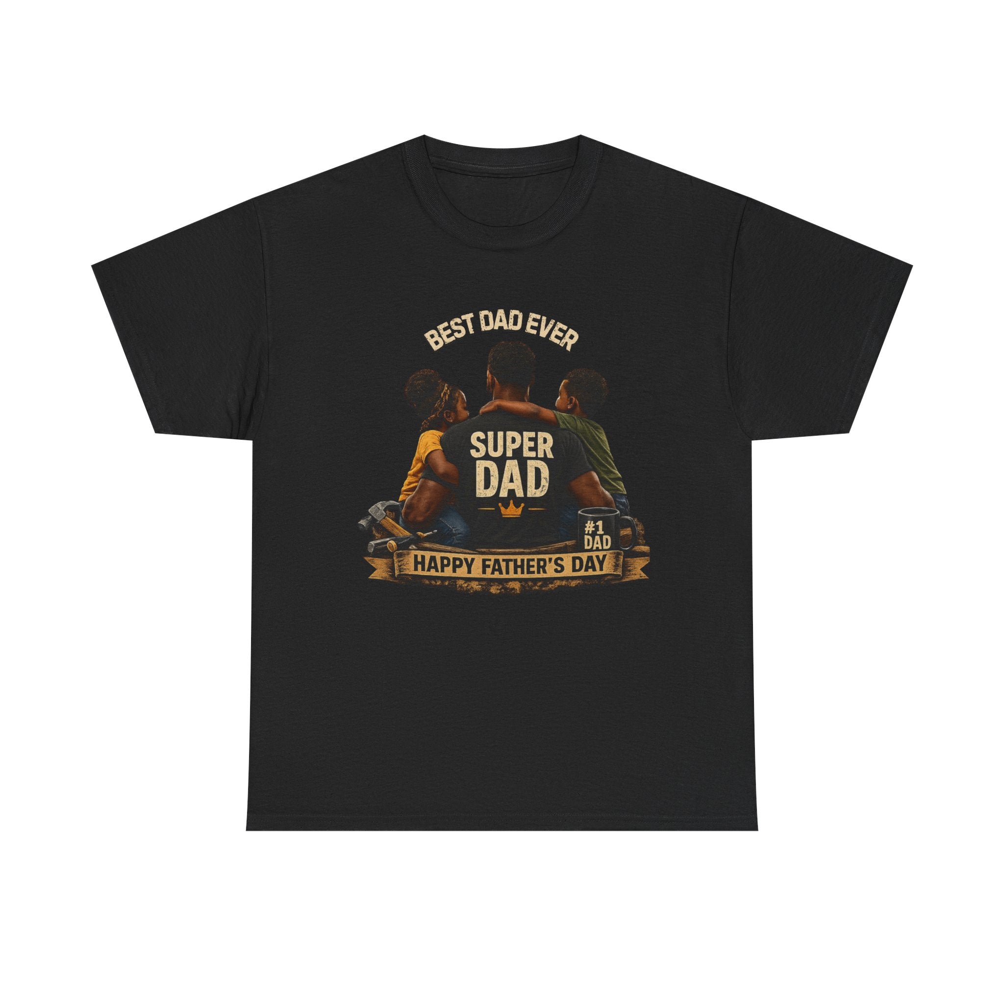 Super Dad T-Shirt — Best Dad Ever "Happy Father’s Day" Graphic Tee