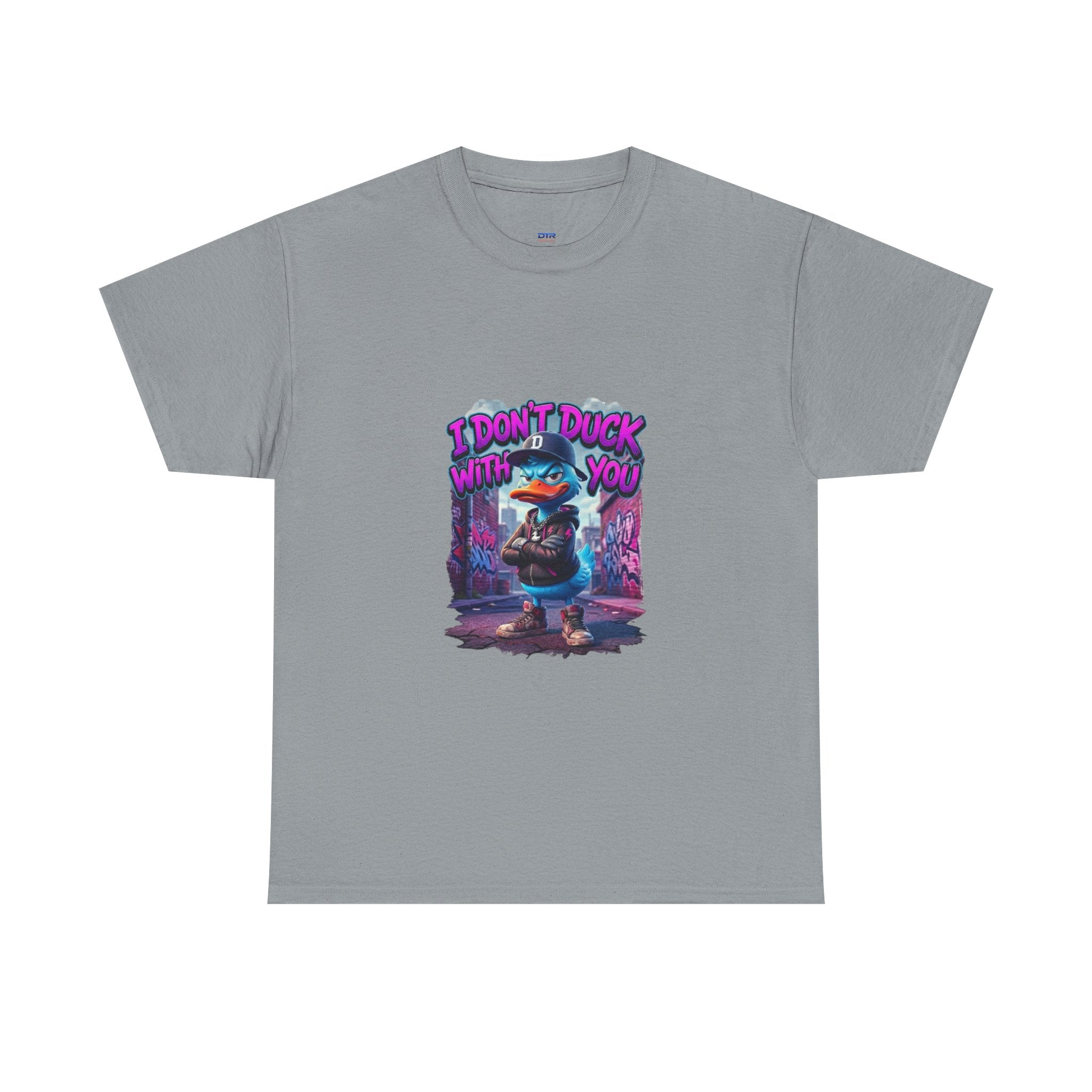 I Don't Duck With You duck character T-Shirt | streetwear graphic tee