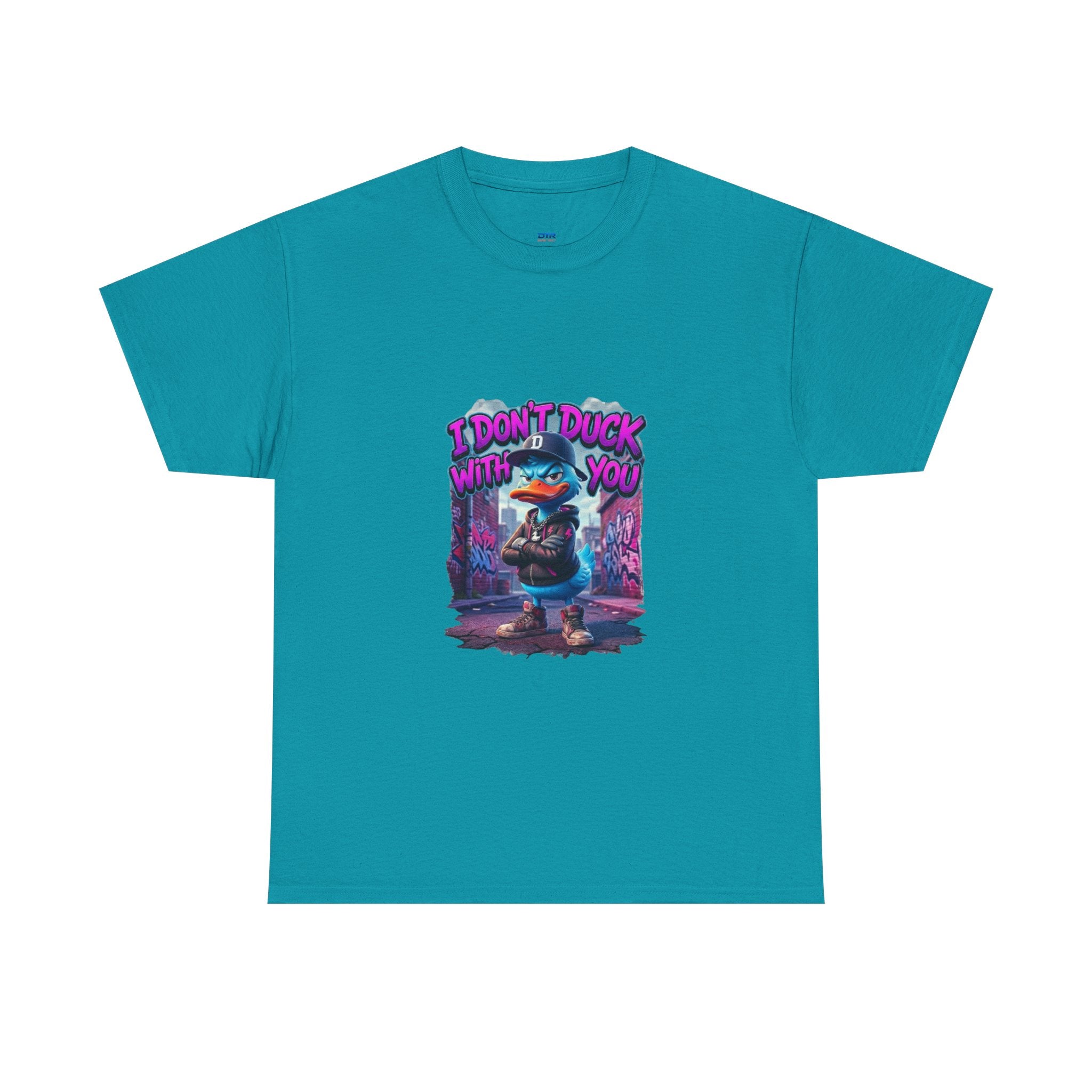 I Don't Duck With You duck character T-Shirt | streetwear graphic tee