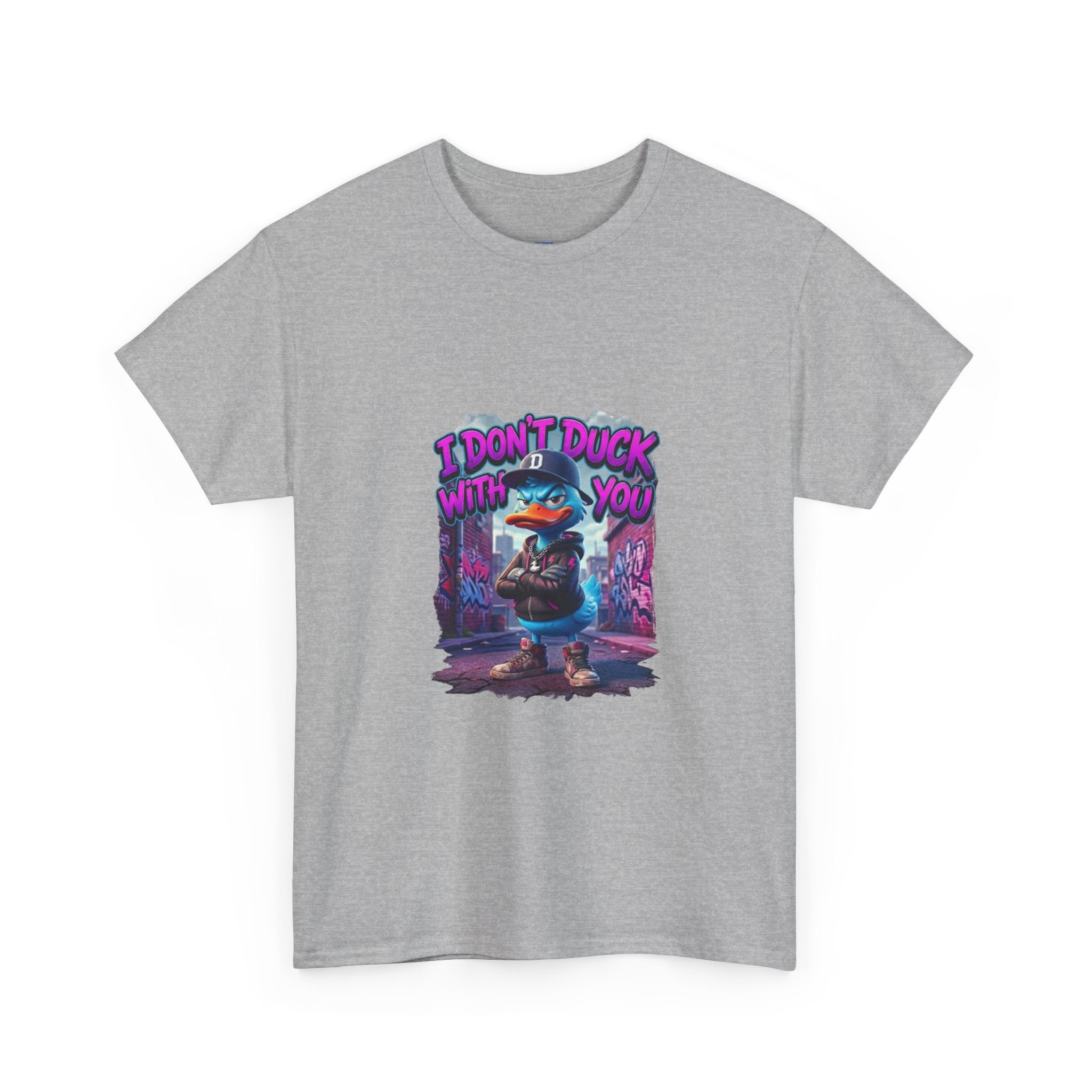 I Don't Duck With You duck character T-Shirt | streetwear graphic tee
