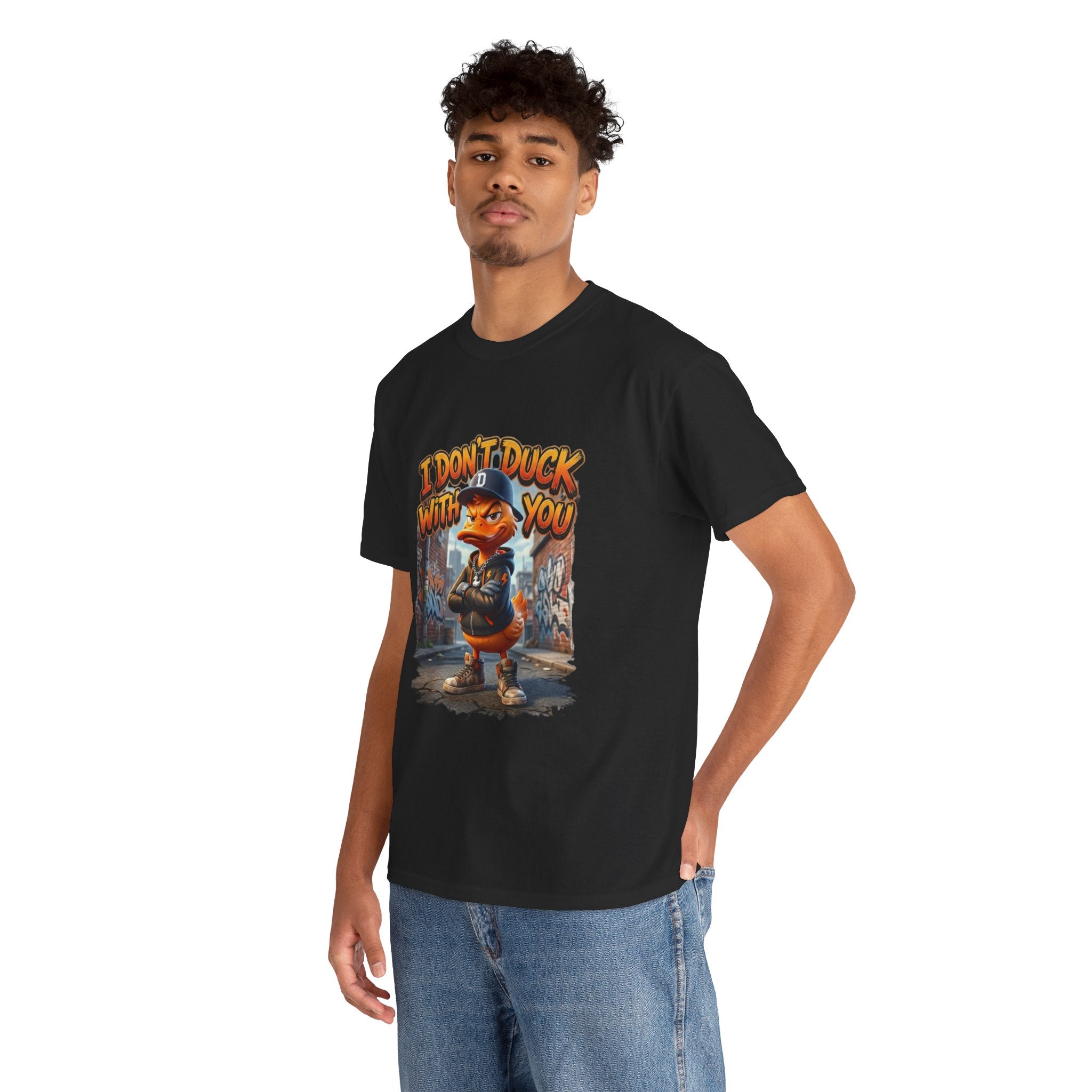 I Don't Duck With You duck character T-Shirt | streetwear graphic tee