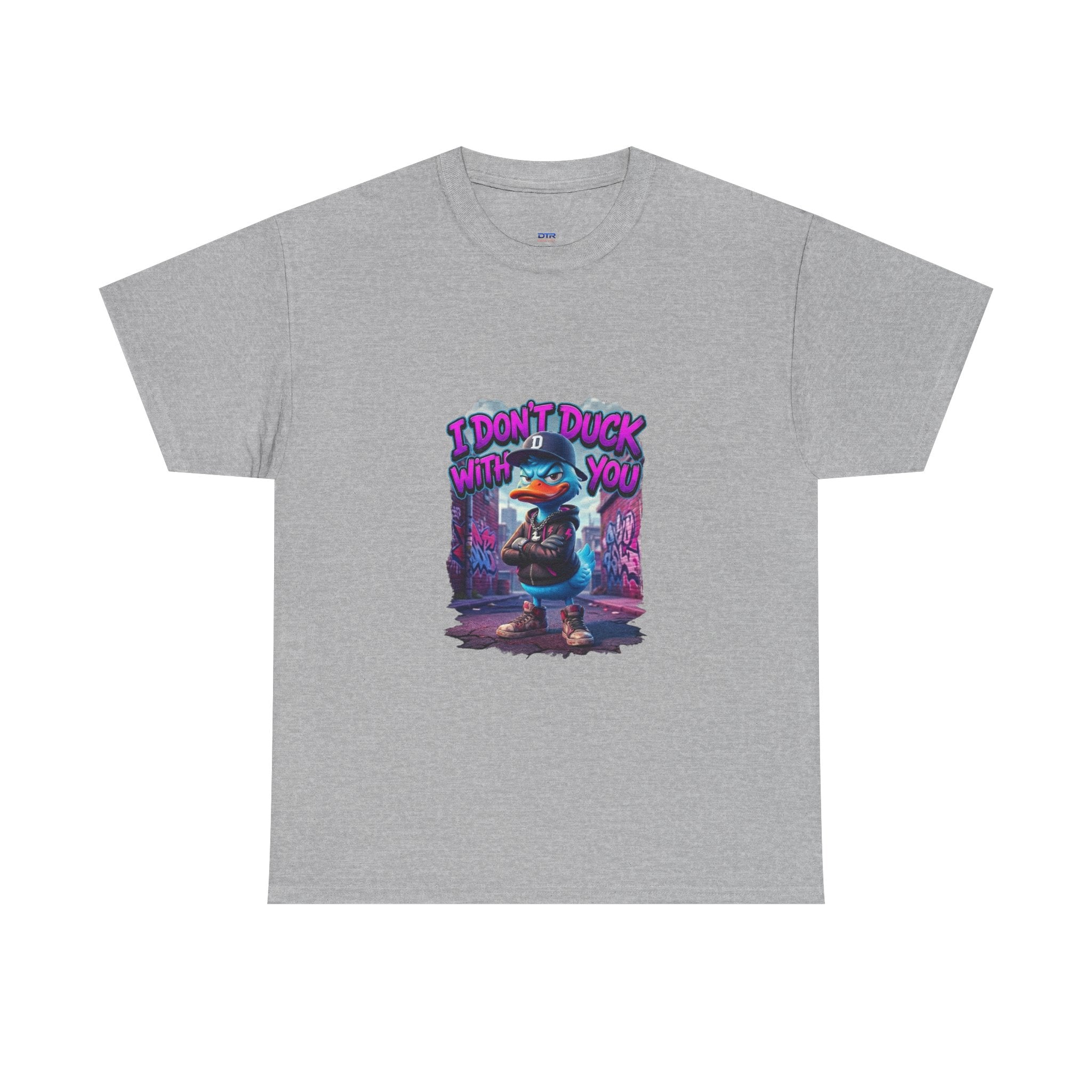 I Don't Duck With You duck character T-Shirt | streetwear graphic tee