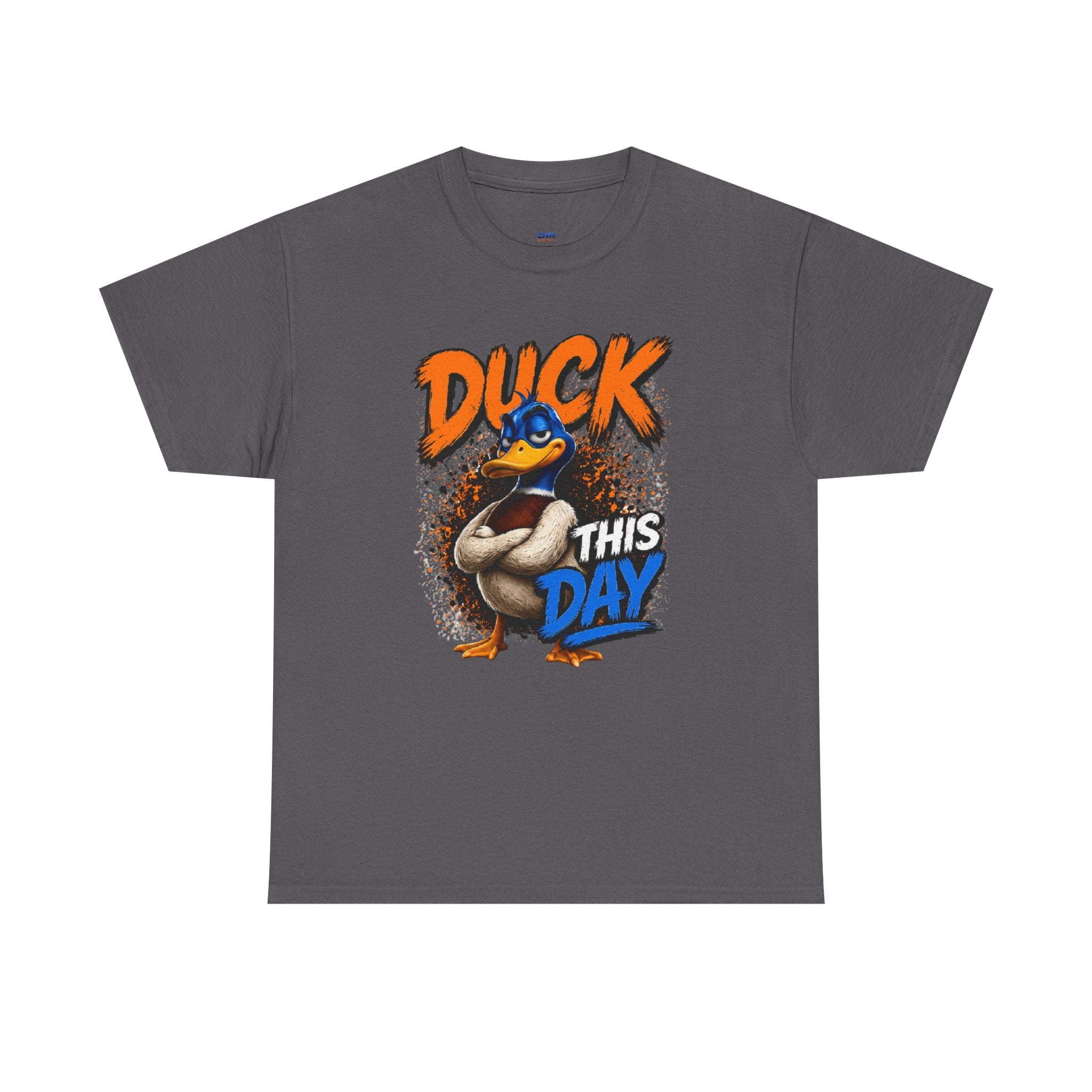 Duck This Day T‑Shirt – Funny Cartoon Duck Graphic Tee