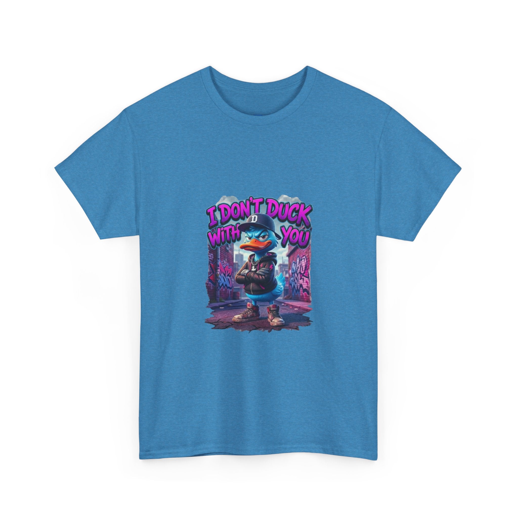 I Don't Duck With You duck character T-Shirt | streetwear graphic tee