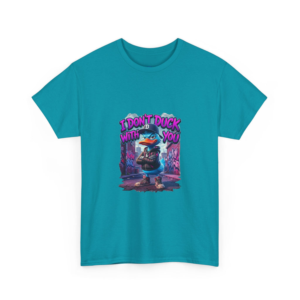I Don't Duck With You duck character T-Shirt | streetwear graphic tee