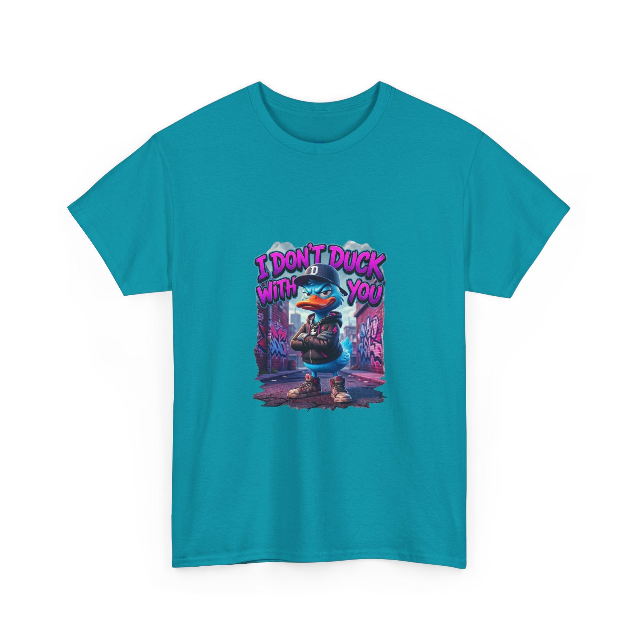 I Don't Duck With You duck character T-Shirt | streetwear graphic tee