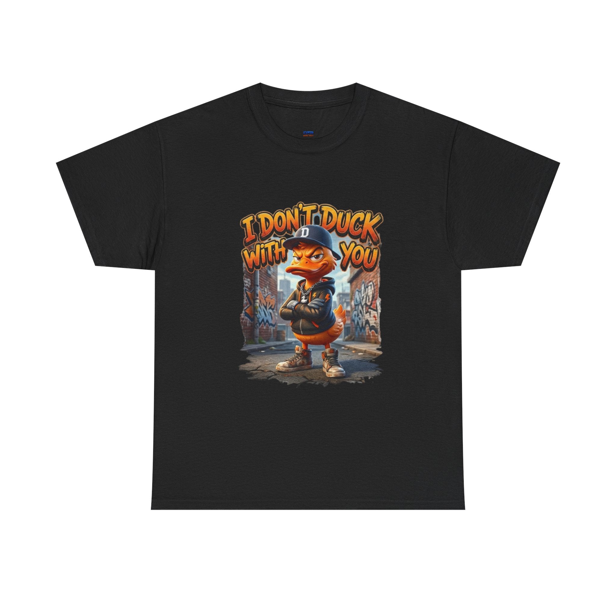 I Don't Duck With You duck character T-Shirt | streetwear graphic tee
