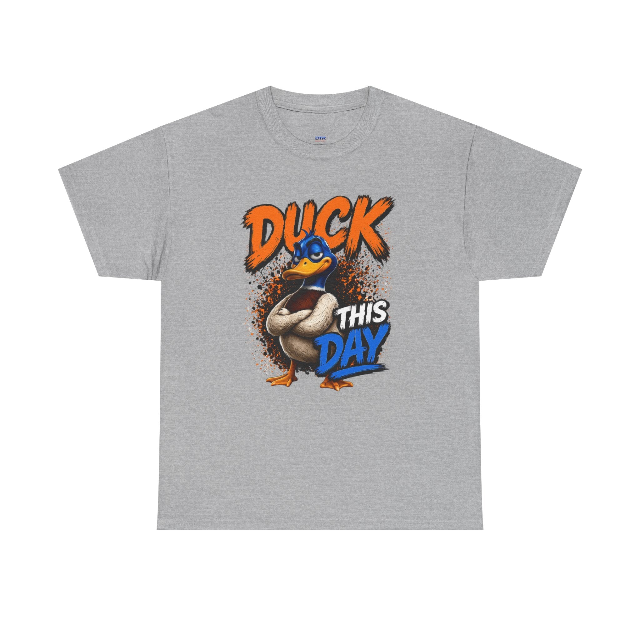 Duck This Day T‑Shirt – Funny Cartoon Duck Graphic Tee