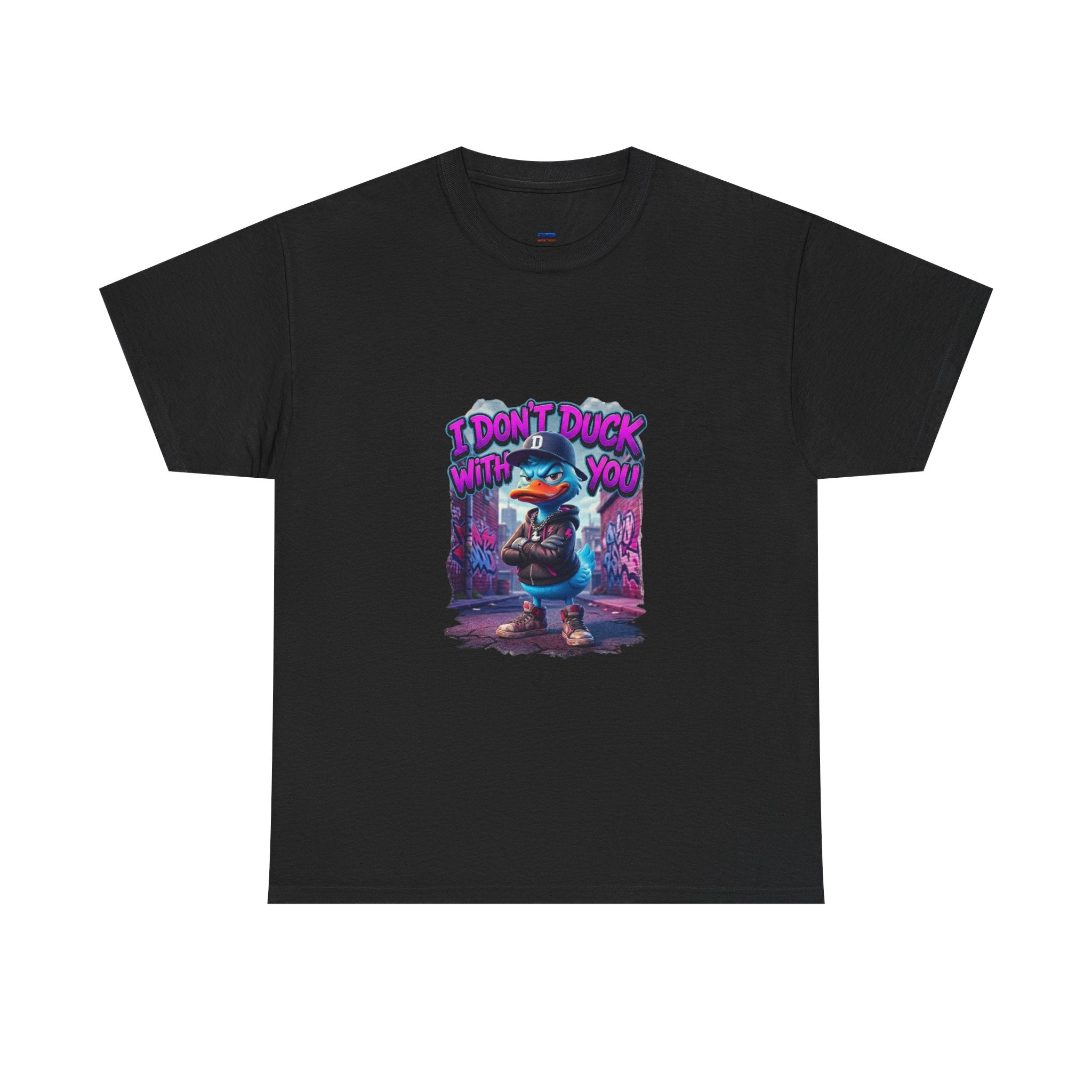 I Don't Duck With You duck character T-Shirt | streetwear graphic tee