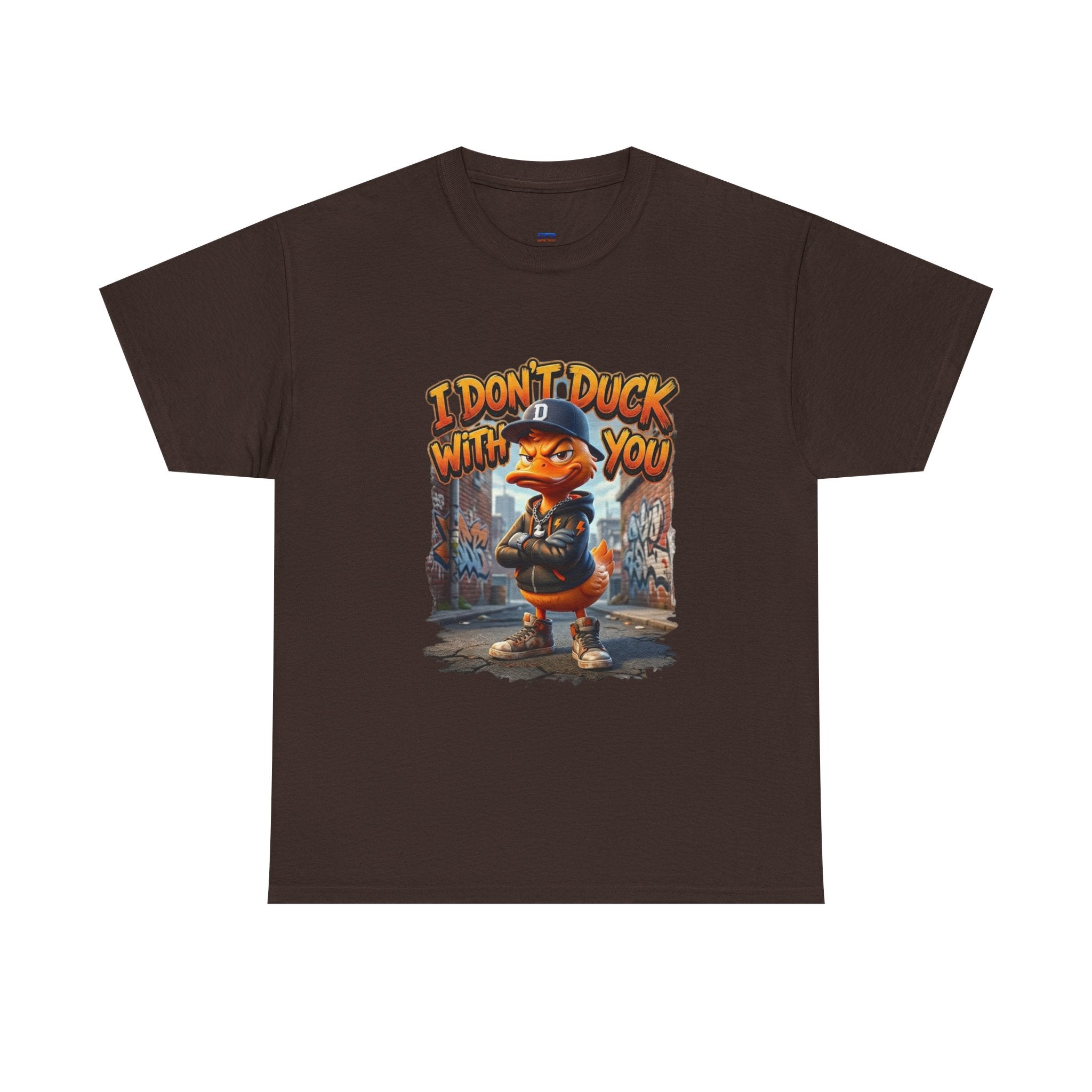 I Don't Duck With You duck character T-Shirt | streetwear graphic tee