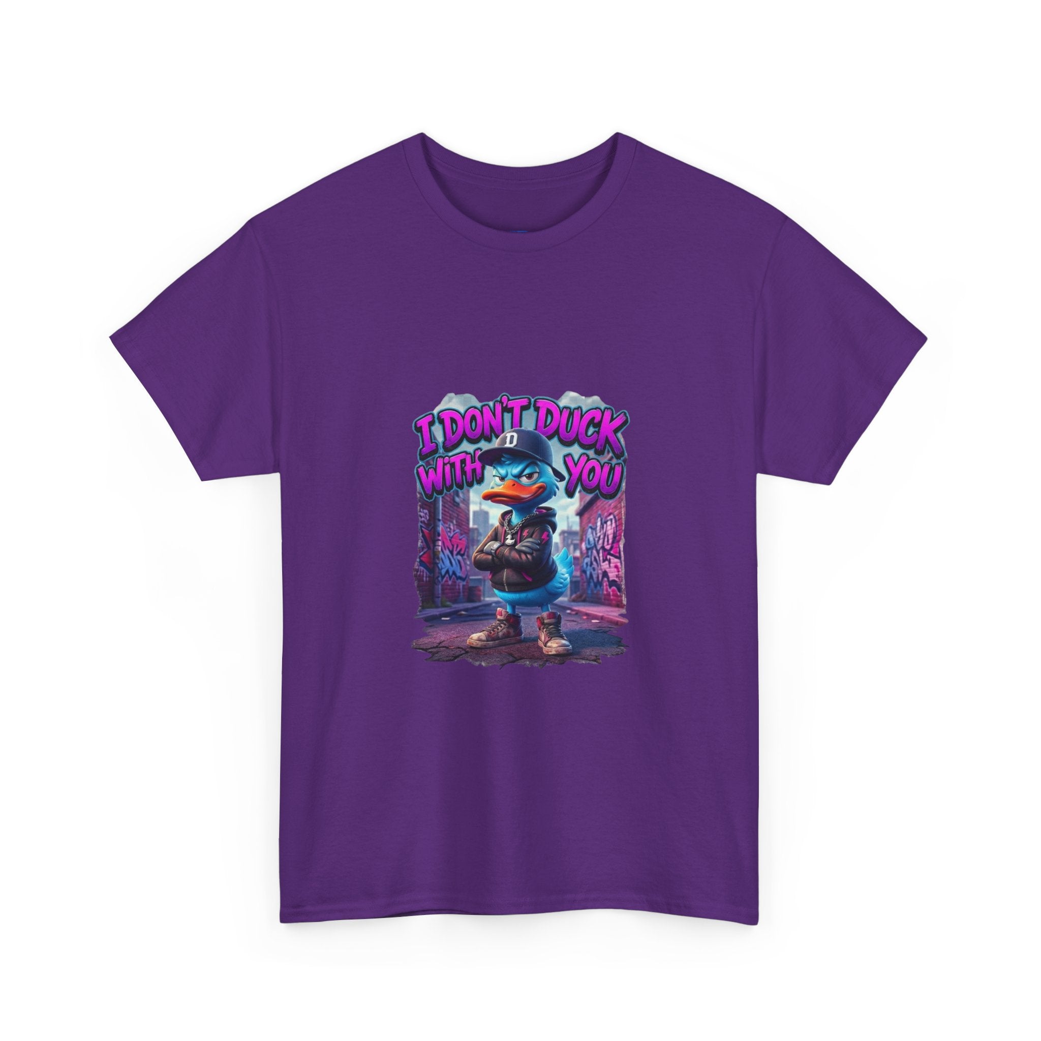 I Don't Duck With You duck character T-Shirt | streetwear graphic tee