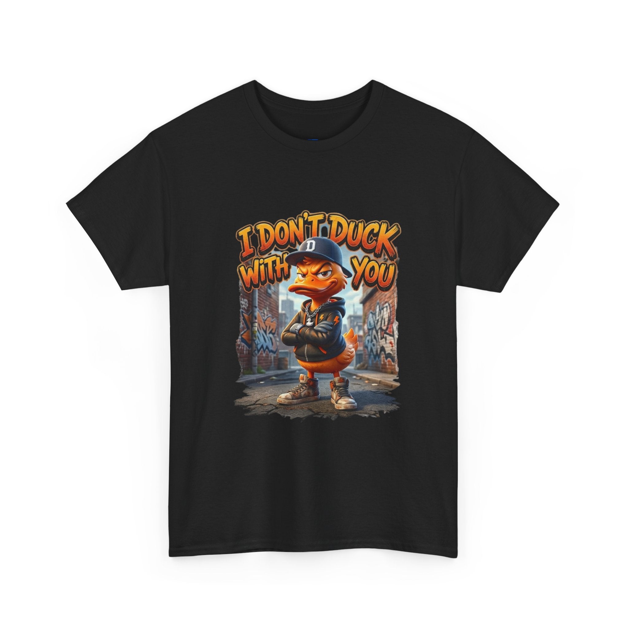 I Don't Duck With You duck character T-Shirt | streetwear graphic tee