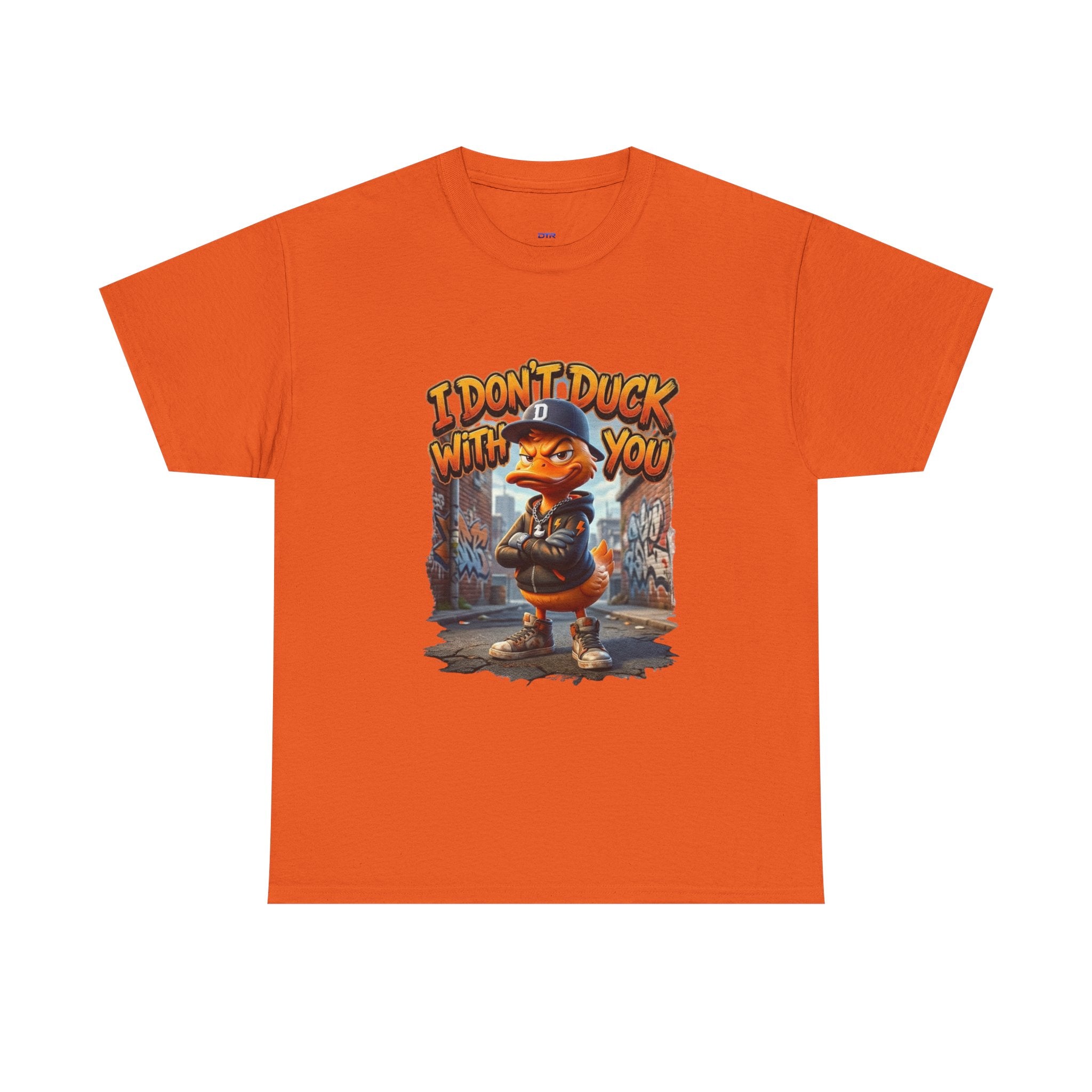 I Don't Duck With You duck character T-Shirt | streetwear graphic tee