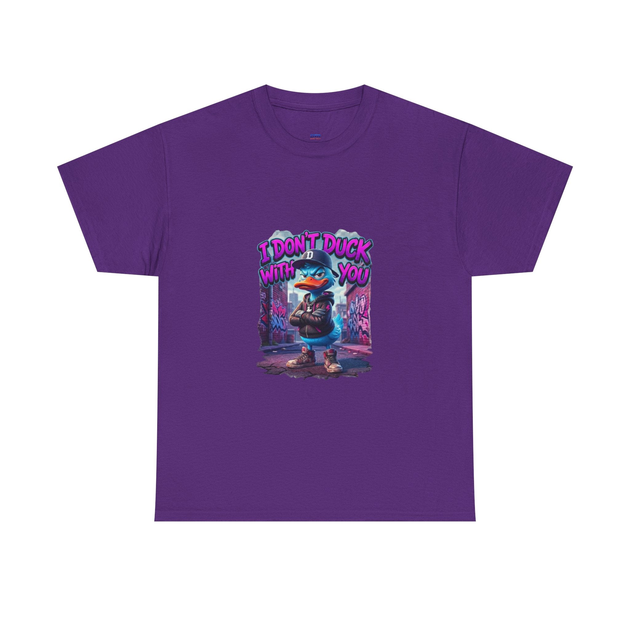 I Don't Duck With You duck character T-Shirt | streetwear graphic tee