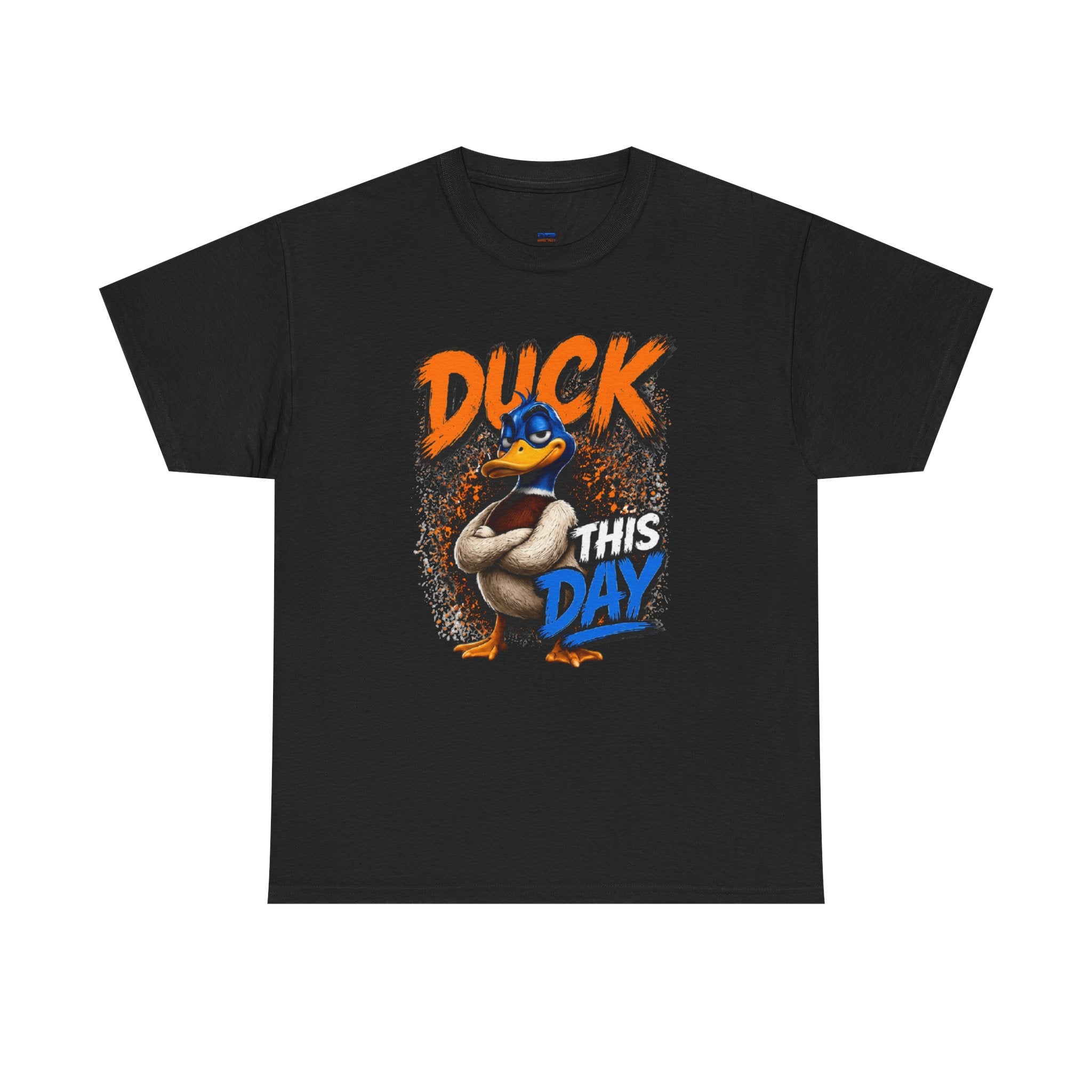 Duck This Day T‑Shirt – Funny Cartoon Duck Graphic Tee