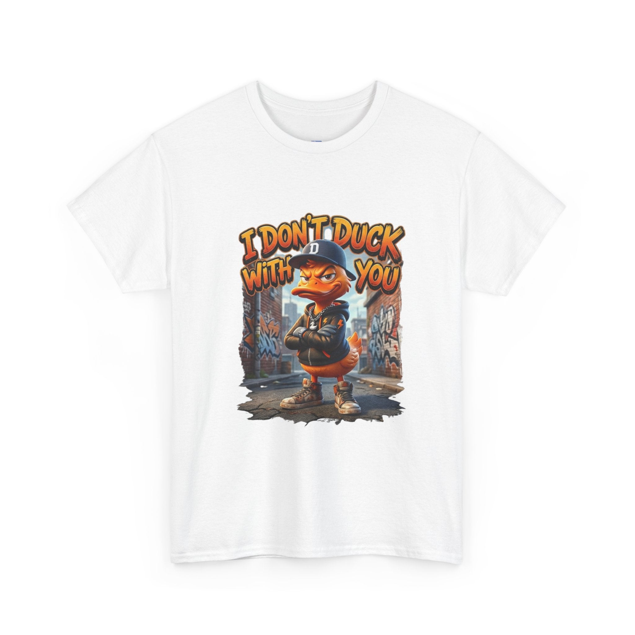 I Don't Duck With You duck character T-Shirt | streetwear graphic tee