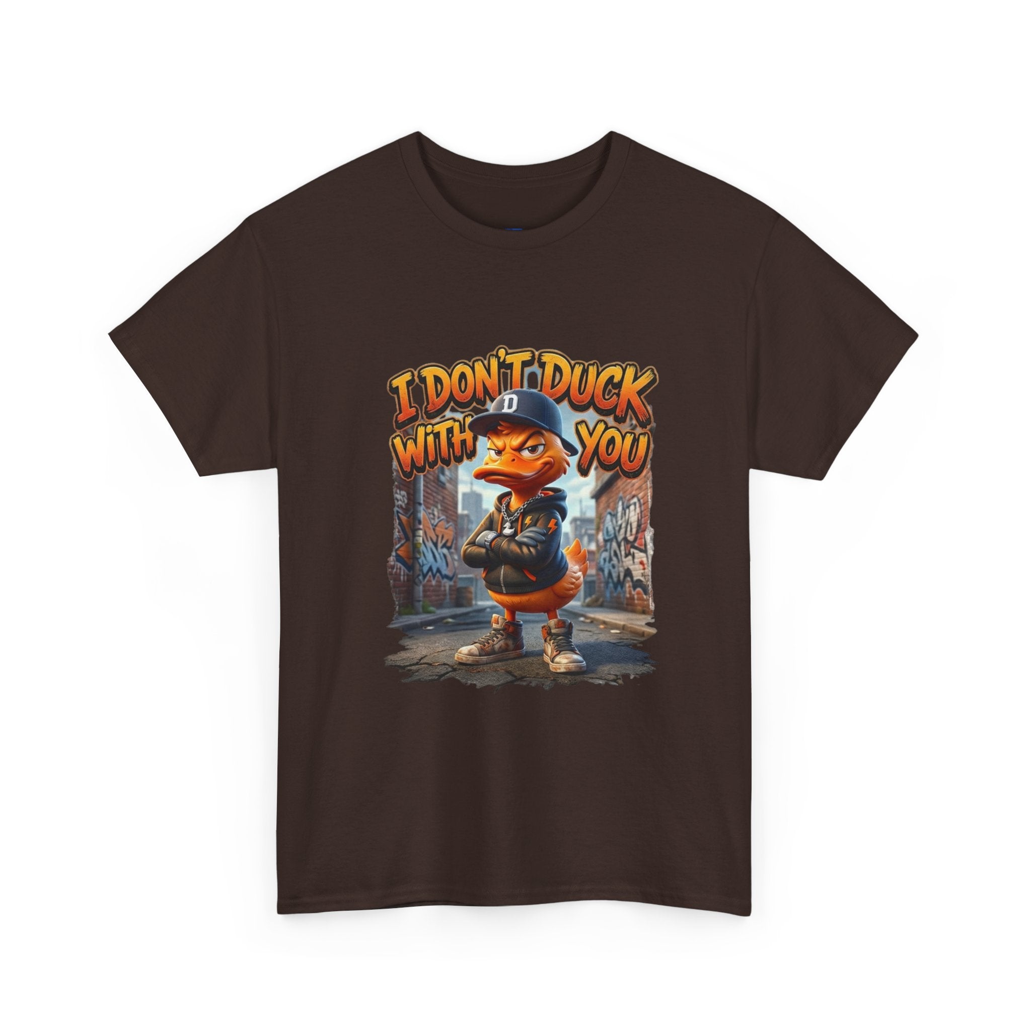 I Don't Duck With You duck character T-Shirt | streetwear graphic tee