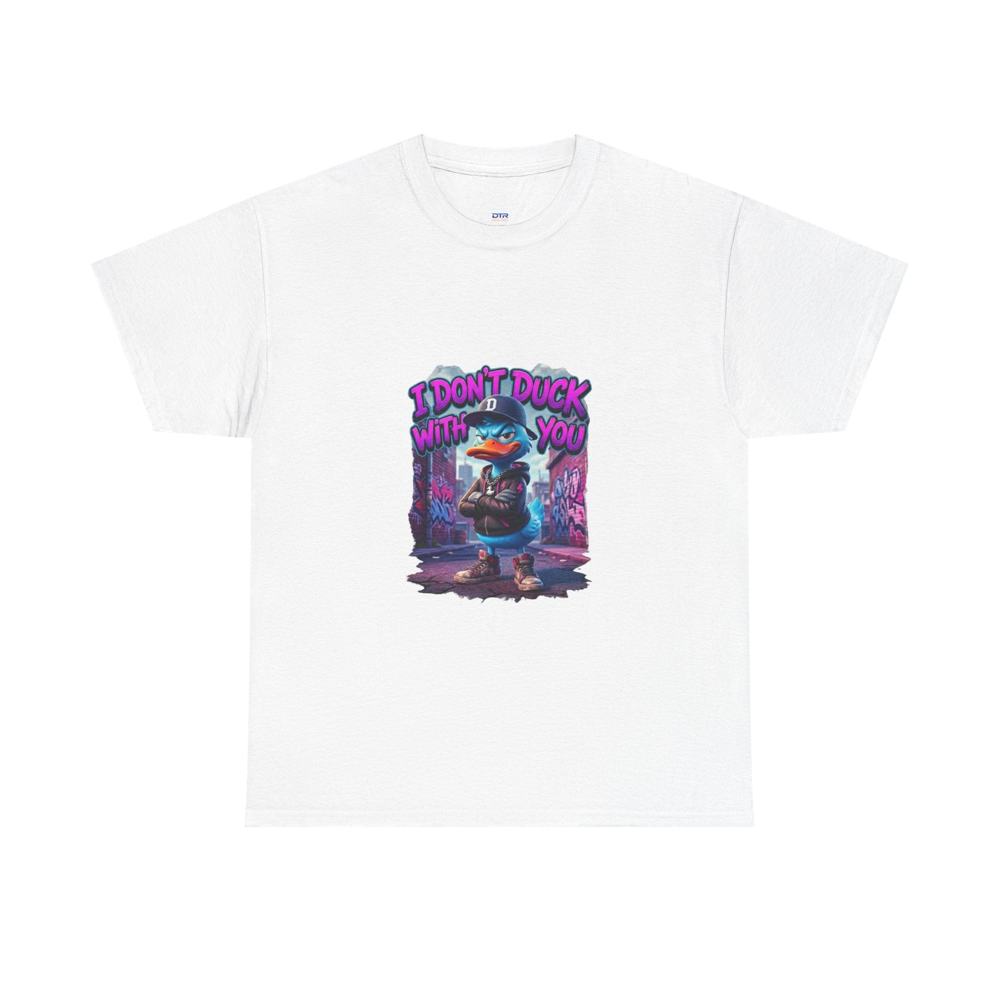 I Don't Duck With You duck character T-Shirt | streetwear graphic tee