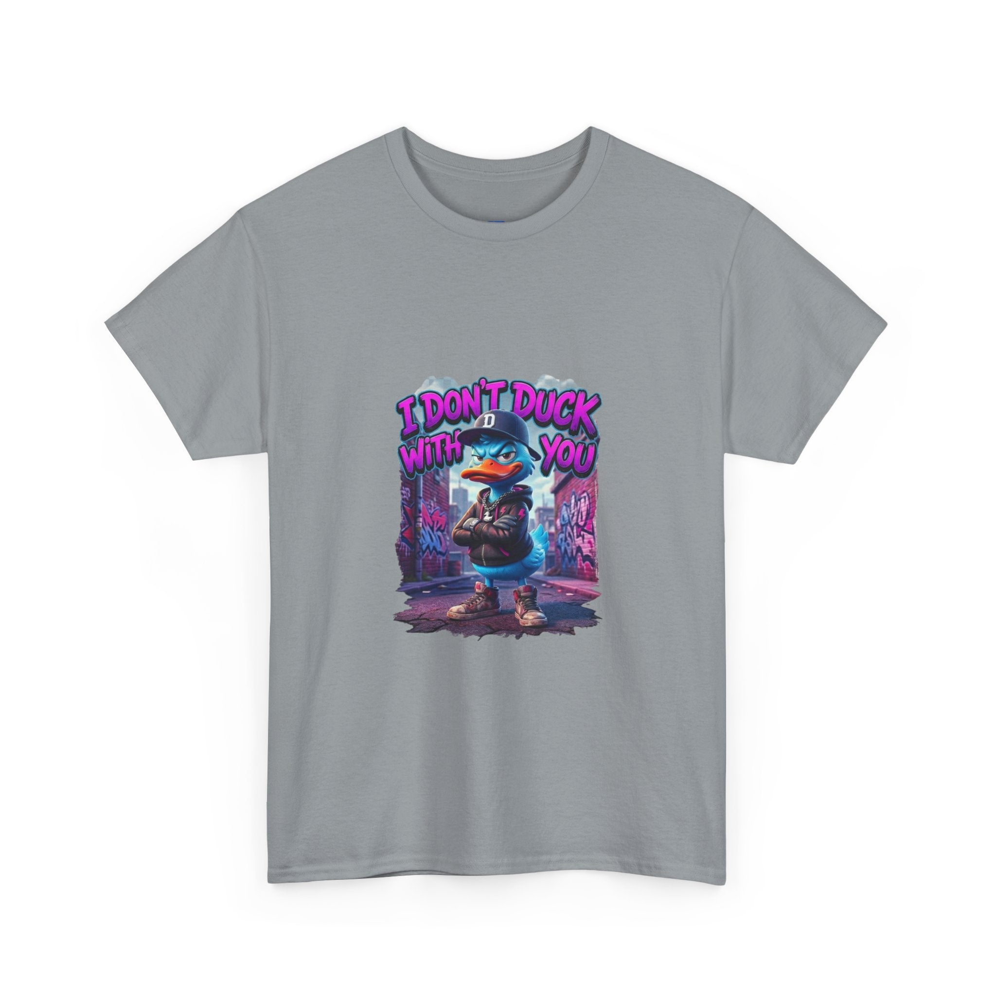 I Don't Duck With You duck character T-Shirt | streetwear graphic tee