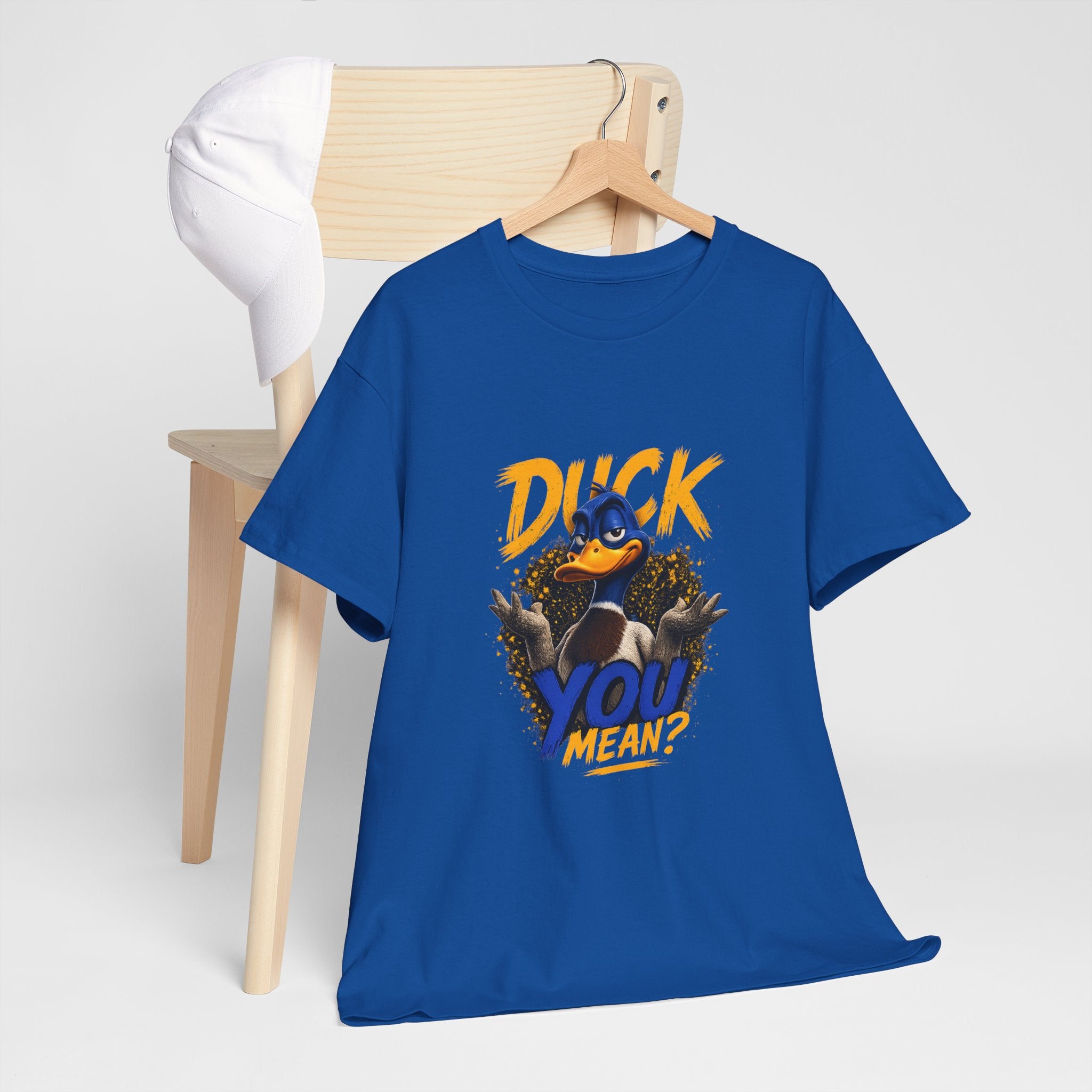 Duck You Mean Funny Duck Graphic T-Shirt