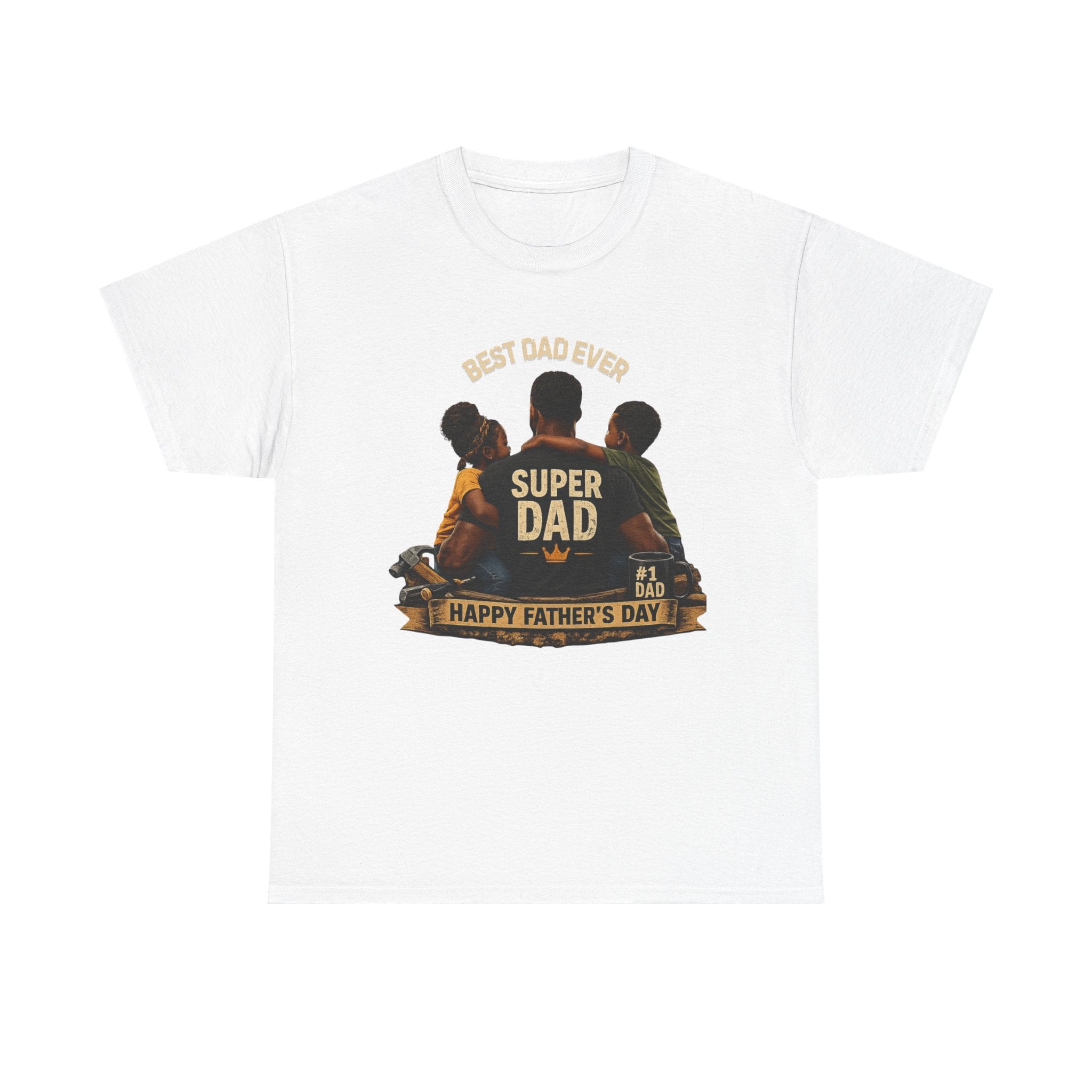 Super Dad T-Shirt — Best Dad Ever "Happy Father’s Day" Graphic Tee