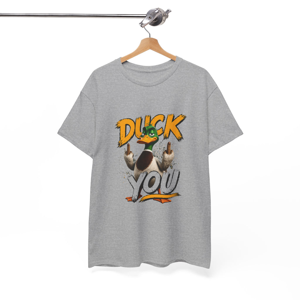 Duck You Graphic Tee — Funny Duck Middle Finger T‑Shirt
